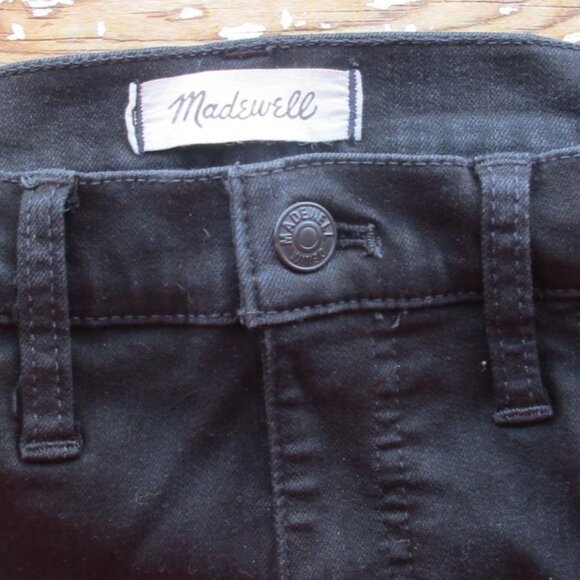 MADEWELL Jeans Size 28 Black ROADTRIPPER Skinny Denim - Picture 11 of 11